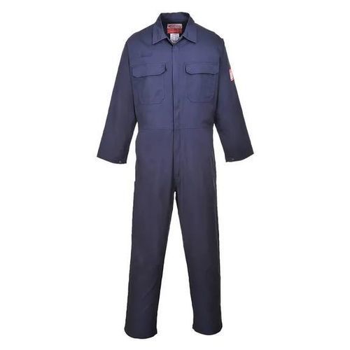 Flammenhemmender Overall - Bizflame Pro Contrast FR38 - Portwest Clothing Ltd - feuerfester Stoff / marineblau / L