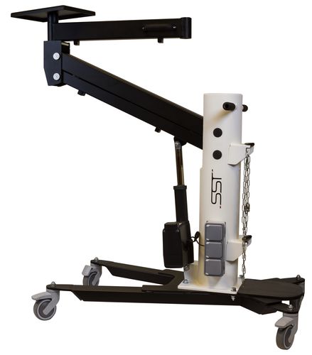 Universelle Halterung - CART - SST MICROWELDING - Edelstahl / mobil / teleskopisch