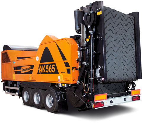 Abfallzerkleinerer - AK 565 PLUS - Doppstadt - Walzen / mobil / für Recyclingprodukte