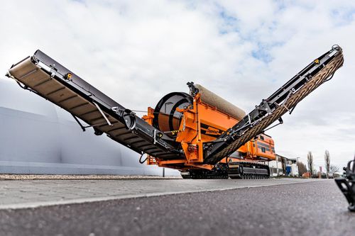 Siebmaschine für raue Umgebungen - SM 620.2 K - Doppstadt - Kontroll / Trommel / für Schüttgut