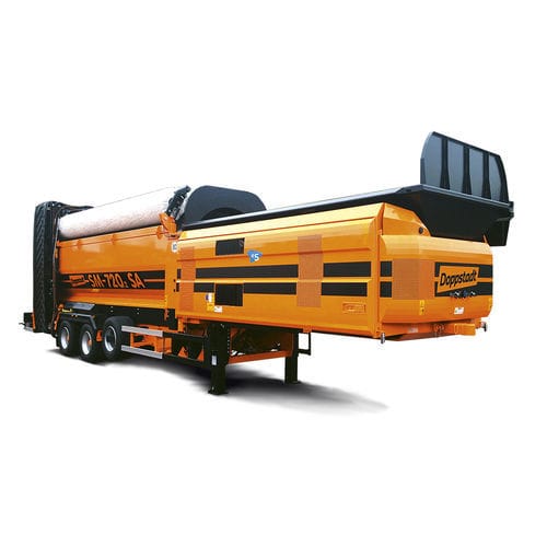 Trockensiebungs-Siebmaschine - SM 720.2 SA - Doppstadt - für Recyclingprodukte / Vibration / Trommel