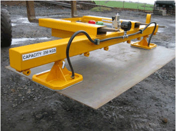 Vakuumheber für Aluminiumblech - TBM LIMITED - für Flugzeugbau / vertikal