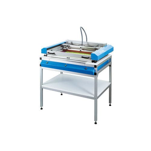 Siebdruck-Klebevorrichtung - AX - Polytex - halbautomatisch