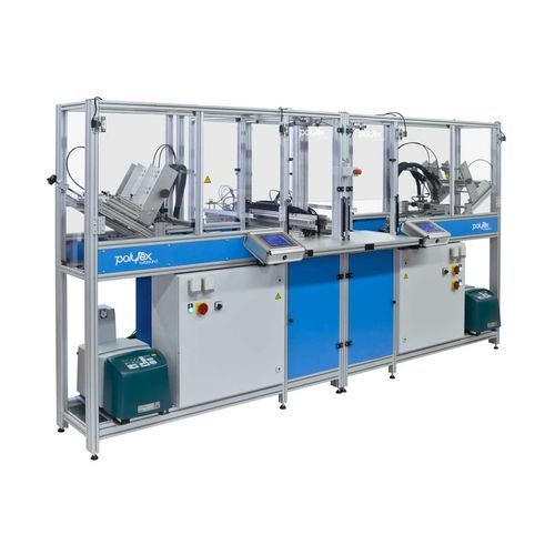 Automatische Etikettiermaschine - MK - Polytex - halbautomatisch / Hotmelt