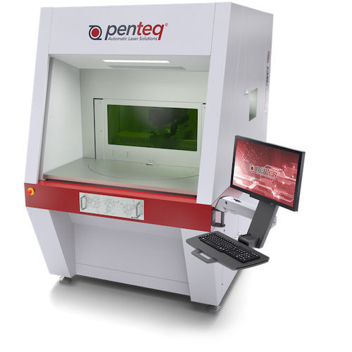 Laserbeschriftungssystem - LG300RT - penteq - automatisch / Metall / Großschrift