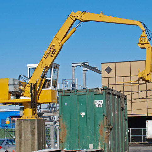 Stationärer Umschlagbagger - 2100-SE - Builtrite Mfg - elektrisch