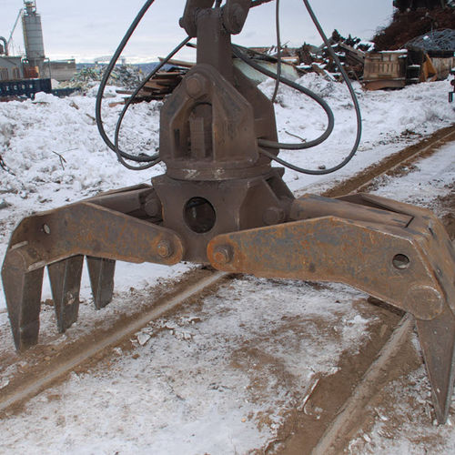 Sammelgreifer - Builtrite Mfg - mechanischer Zweiseil / für Schrott / für Bagger