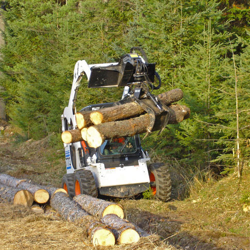 Greifer für Kompaktlader - Builtrite Mfg