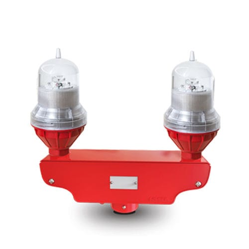 LED-Hindernisfeuer - LS810D│IP65│AC110-240V/DC48V/DC12V - Shanghai Nanhua Electronics Company - geringe Intensität / für Windkraftanlage / für Flugzeuge