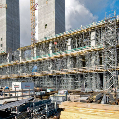 Stationärer Gerüstturm - MODEX - Hünnebeck GmbH - Fassaden / modular