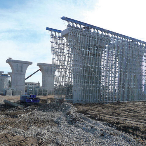 Modulschalung - INFRA-KIT - Hünnebeck GmbH - Wand / Brücken / galvanisiertem Stahl
