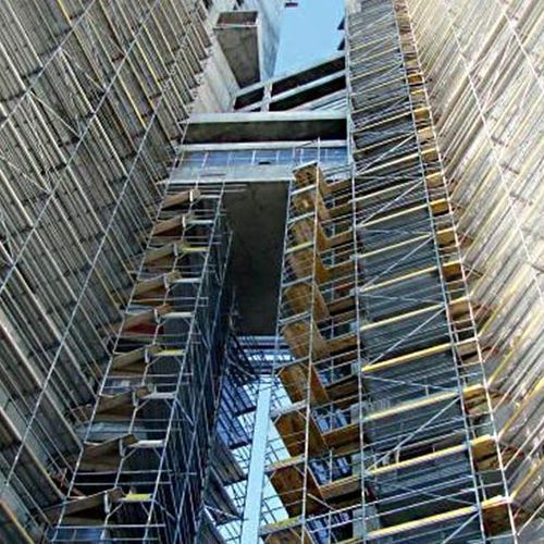 Stationäres Gerüst - BOSTA® 100 - Hünnebeck GmbH - Fassaden / modular