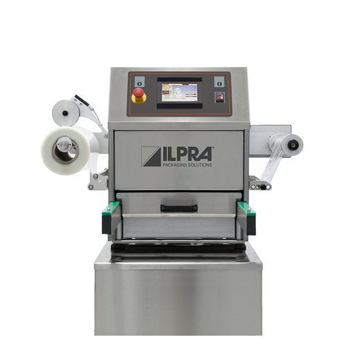 Halbautomatische Versiegelmaschine - FOODPACK ENERGY - Ilpra S.p.A. - linear / für die Lebensmittelindustrie / für Schalen