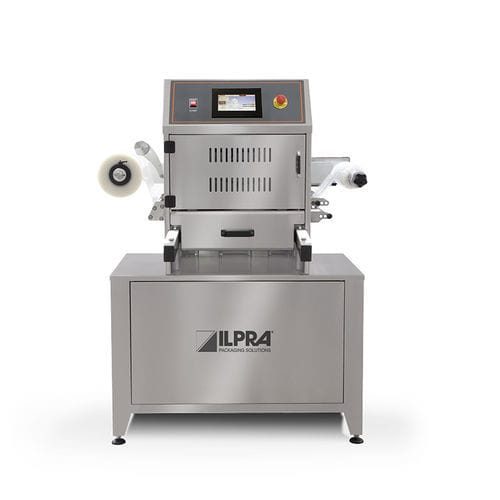 Halbautomatischer Schalensiegler - FOODPACK 400 EXTRA - Ilpra S.p.A. - Rotation / für die Lebensmittelindustrie / Vakuum