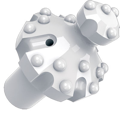 Imloch-Bohrspitze - HTG 32R89 Dome - Robit Rocktools - mit Knöpfen / für Felsgestein / für Tunnelbohrung