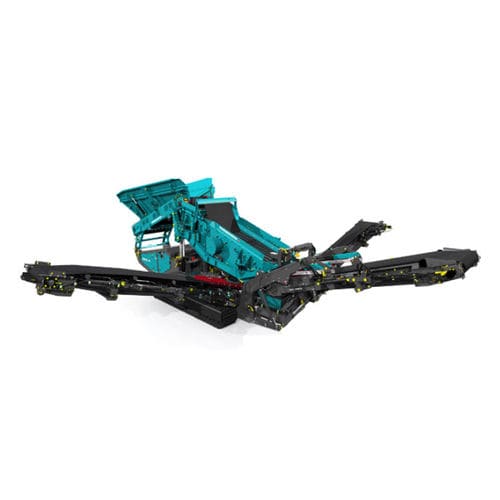 Siebanlage für Steinbrüche - WARRIOR 1200 - Powerscreen - mobil / lineare Schwingungen / für Schüttgut