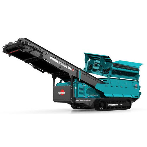Siebanlage für Baustellen - POWERTRAK 750 - Powerscreen - für Recyclingprodukte / mobil / Vibration