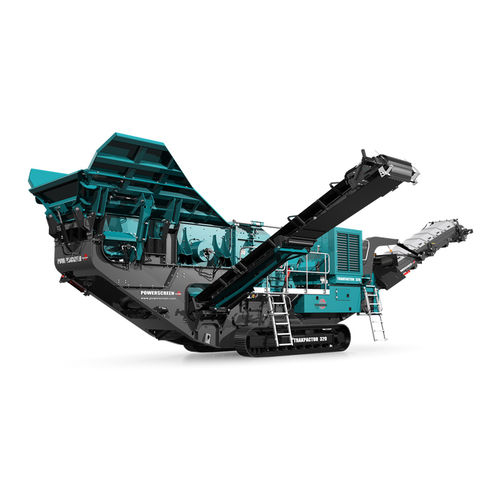 Schlagbrecher - TRAKPACTOR 320 - Powerscreen - mobil / auf Raupen