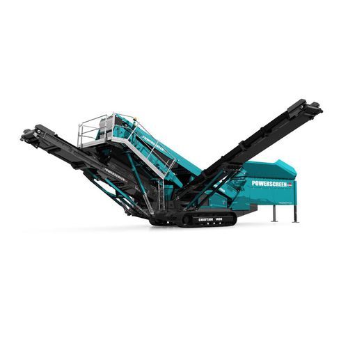 Siebanlage für Steinbrüche - CHIEFTAIN 1400 - Powerscreen - mobil / für Schüttgut / 2-Fraktionen