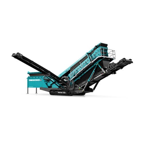 Siebanlage für Steinbrüche - CHIEFTAIN 2100X - Powerscreen - mobil / für Schüttgut / 2-Fraktionen