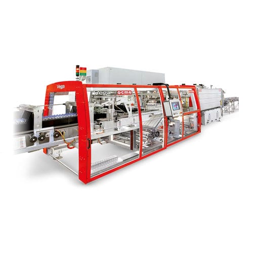 Automatische Schrumpffolienverpackungsmaschine - Vega HT series - OCME - für Dosen / für Multipack / für PET-Flaschen
