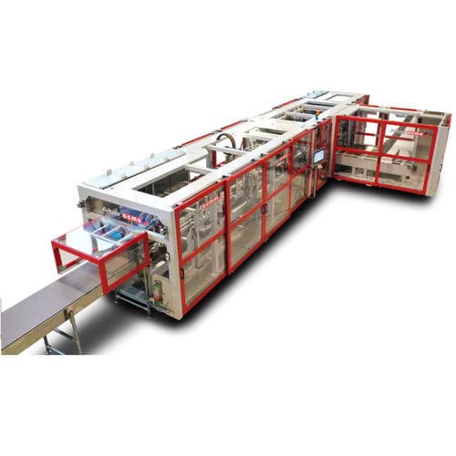 Kartonierer zur Rundumetikettierung - ALTAIR HT - OCME - kompakt / mit hoher Drehzahl