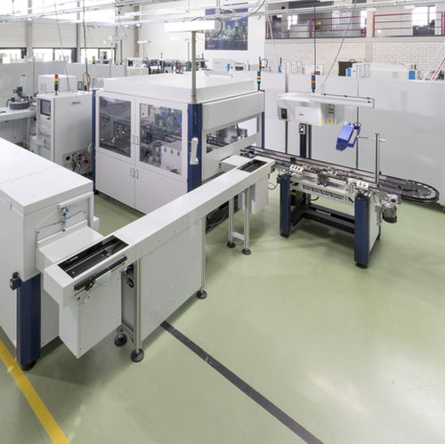 Automatische Montagelinie - Wolf Produktionssysteme GmbH & Co.KG - Schweiß