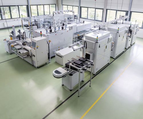 Montagelinie für Sensorbaugruppen - SkyLine - Wolf Produktionssysteme GmbH & Co.KG