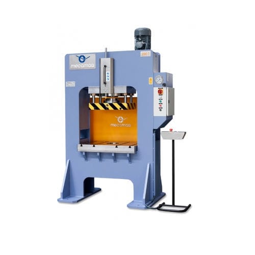Hydraulische Presse - PDM-200 - Mécamaq - Form / für Produktion / mit festem Tisch
