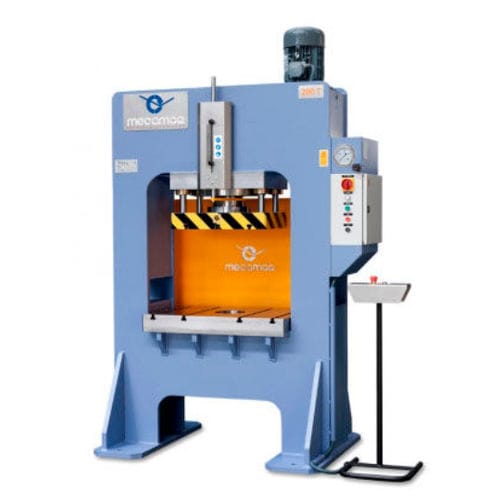 Hydraulische Presse - PDM-300 - Mécamaq - Form / für Produktion / Zweiständer