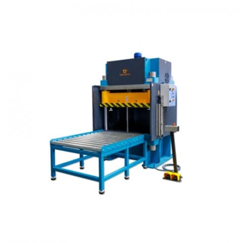Hydraulische Presse - PHA150 5858 - Mécamaq - Form / 4-Säulen / Rollen