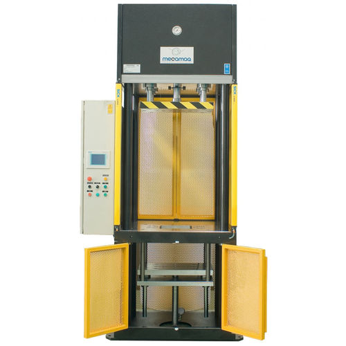 Hydraulische Presse - PHA-8  - Mécamaq - für die Formgebung / 4-Säulen / digital