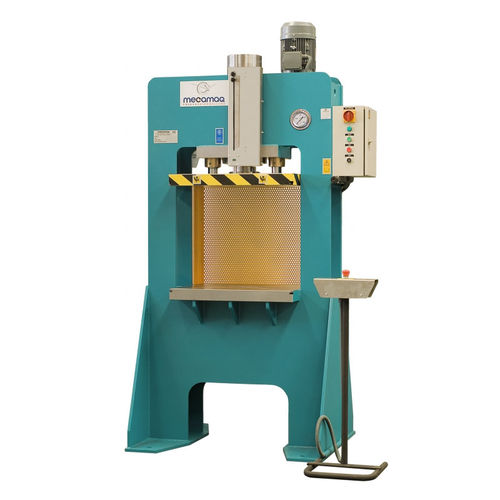Hydraulische Presse - PDM-80 - Mécamaq - Form / Zweiständer / vertikal