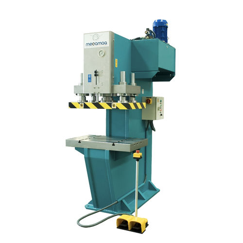 Hydraulische Presse - PCM-80 - Mécamaq - Form / Einständer / vertikal