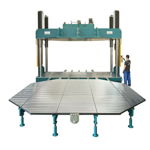 Hydraulische Presse - PHE-50 - Mécamaq - Form / maßgefertigt / doppeltwirkend
