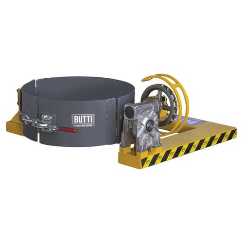 Hebe-und Wendevorrichtung / mit Greifsystem - 927G - BUTTI - Fass