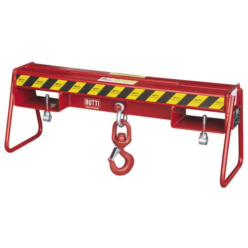 Ablage-Haken - 921Q40 - BUTTI - ösenförmig / für Gabelstapler / selbstverriegelnd