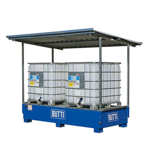 Auffangwanne für IBC-Container - 8070V2CXT - BUTTI - Stahl