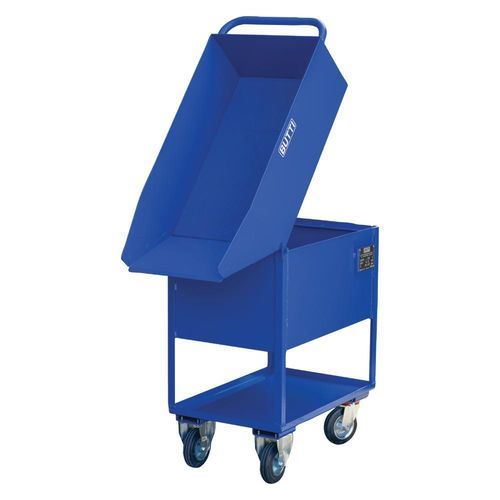 Wagen für Materialumschlag - 940 - BUTTI - Stahl / 2 Ebenen / für Sortierkästen