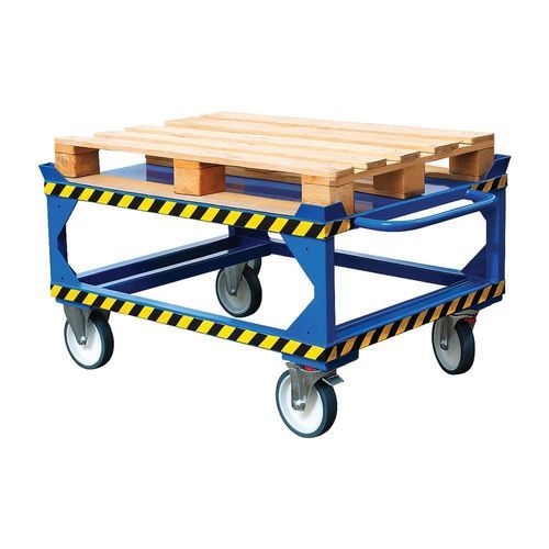 Wagen für Materialumschlag - 938PP1208X - BUTTI - Plattform / Paletten / mit geschlossenem Boden