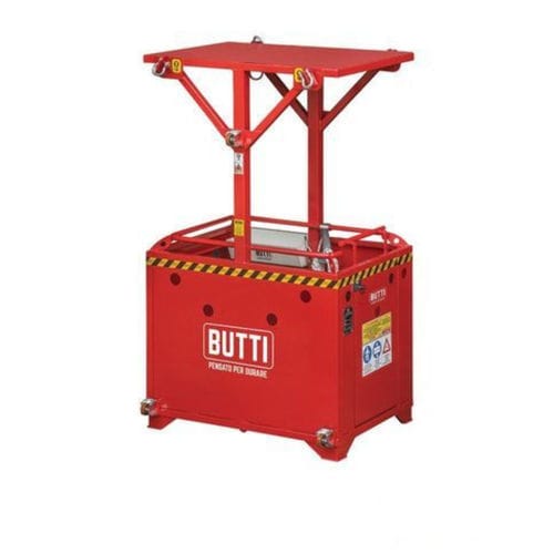 Korb für Materialumschlag - 367 series - BUTTI - Mit Metallrahmen / zylinderförmig