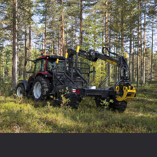 Stamm-Anhänger - 104 - Kesla Oyj - Tandem / angehängt / für Forstwirtschaft