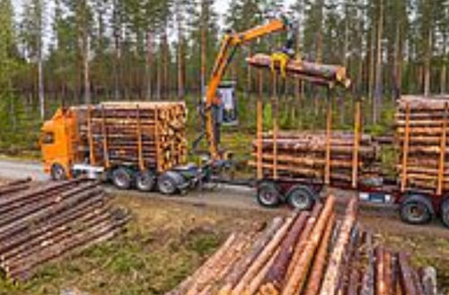 LKW-montierter Kran - 22 series  - Kesla Oyj - Ausleger / für Forstwirtschaft / für Hubanwendungen