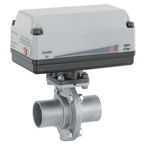 Absperrklappe - 428 - GEMÜ Gebrüder Müller Apparatebau GmbH & Co. KG - elektrisch / Verteilung / für Wasser
