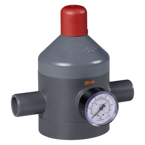 Regler und Druckminderventil / für Wasser - N082 - GEMÜ Gebrüder Müller Apparatebau GmbH & Co. KG - Membran / Federdruck / Differential