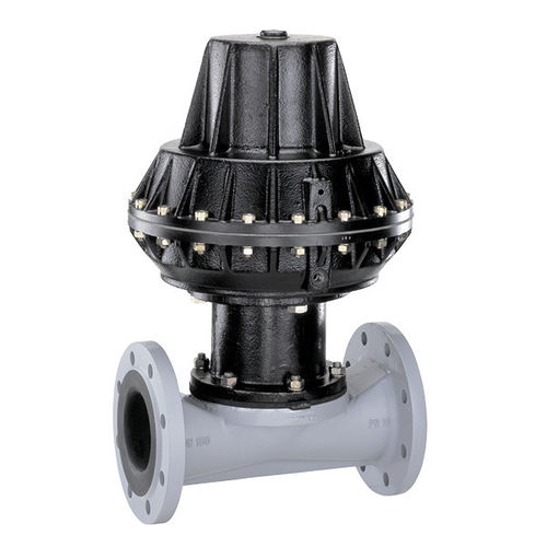 Steuerventil - 656 - GEMÜ Gebrüder Müller Apparatebau GmbH & Co. KG - Membran / pneumatisch / Doppelflansch