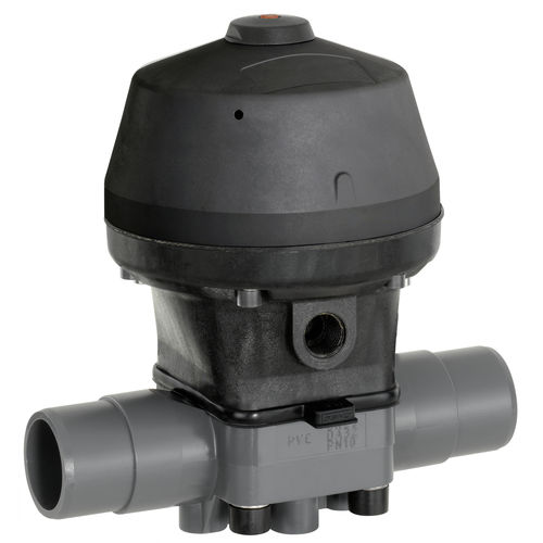 Membranventil - R690 - GEMÜ Gebrüder Müller Apparatebau GmbH & Co. KG - pneumatisch gesteuert / Stell / für Abwasser