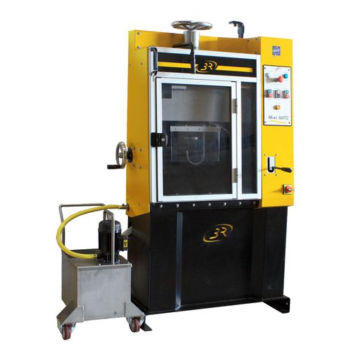 Schleifmaschine für Betonproben - MINI MATIC - 3R RECHERCHES & REALISATIONS REMY - CNC / halbautomatisch