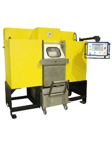 Schleifmaschine mit Senkrechtschleifscheibe - TWIN MATIC - 3R RECHERCHES & REALISATIONS REMY - für Betonproben / CNC / Doppelscheiben