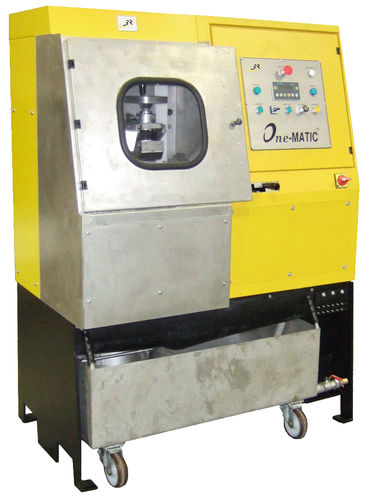 Schleifmaschine mit Senkrechtschleifscheibe - ONE MATIC - 3R RECHERCHES & REALISATIONS REMY - für Betonproben / PLC-gesteuert